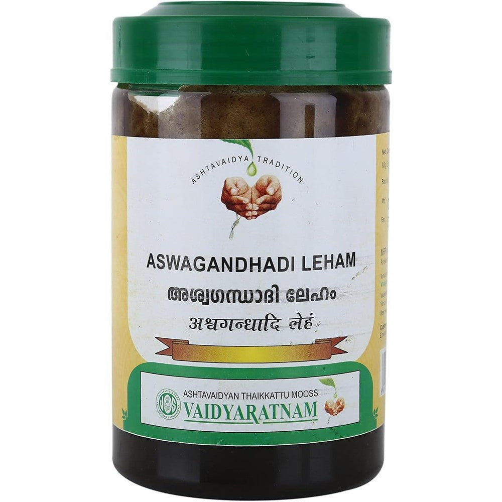 Vaidyaratnam Agasthya Rasayanam 250g front view for respiratory health