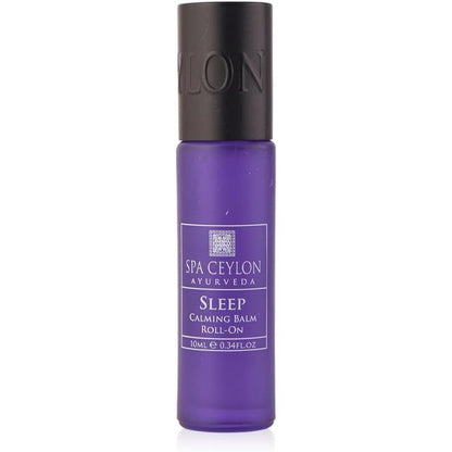 Spa Ceylon Sleep Calming Balm Roll On front view natural sleep aid