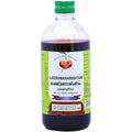 Vaidyaratnam Lakshmanarishtam pack of two bottles front view for menstrual health.