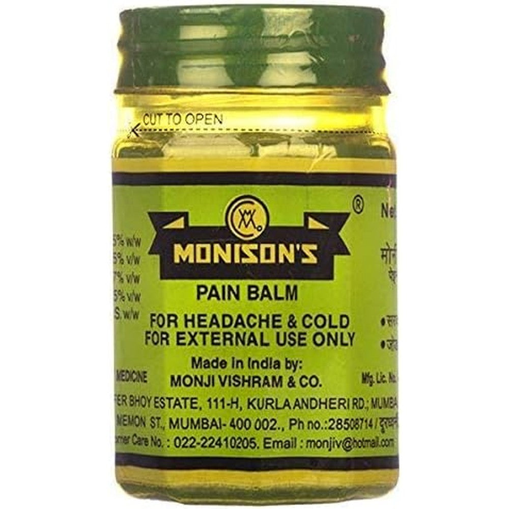Viva Ayurvedic Pain Balm pack of two front view for natural headache relief.