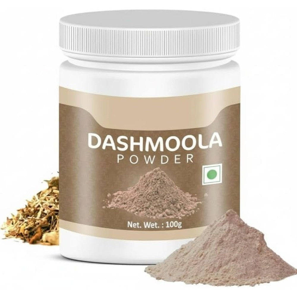 Holy Natural The Wonder of World Dashmoola Powder 100g front view for Ayurvedic immunity.