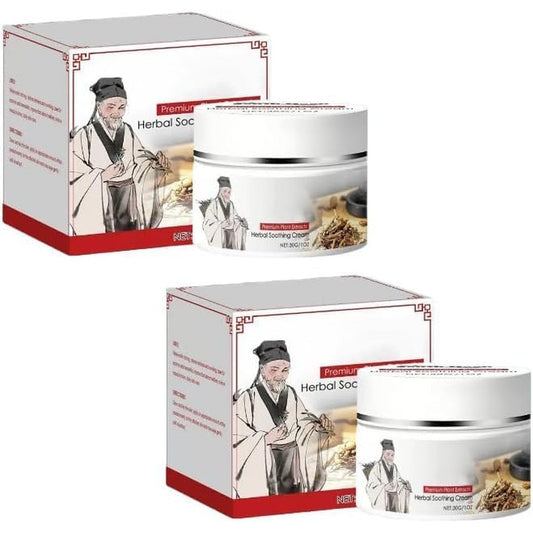 Bruiseweed Rulinal Herbal Cream front view for dry skin relief