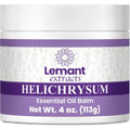 Lemant Helichrysum Balm 4 Ounce front view of jar for bruising relief.