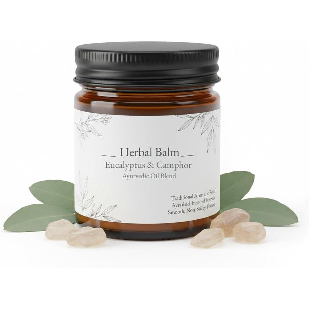 CANNABIOLOGY EST. 2016 Herbal Balm 1 ounce front view for Ayurvedic pain relief.