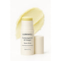 LUMI WILL Lemongrass and Ginger Balm Stick front view authentic Ayurvedic travel blend.