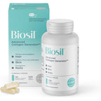 Biosil Collagen Booster 120 capsules front view authentic supplement bottle