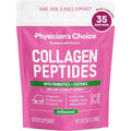 Physicians Choice Collagen Peptides Powder container front view showing premium hydrolyzed protein supplement for hair skin and joints.