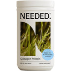 Needed Hydrolyzed Collagen Protein Powder unflavored one pound front packaging view