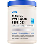 Cevitol Marine Collagen Peptides Powder 16 Ounce front view jar for skin hydration