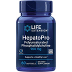 Life Extension HepatoPro 900 mg 60 Softgels front view bottle