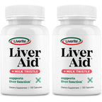 Liverite Liver Aid Milk Thistle 300 Capsules front view bottle packaging