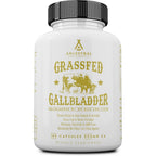 Ancestral Supplements Grass Fed Beef Gallbladder front view bottle packaging