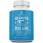 Ancestral Supplements Grass Fed Beef Lung Supplement front view bottle