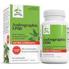 Terry Naturally Andrographis EP80 Extra Strength front view bottle packaging dietary supplement