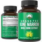 Peak Performance grass fed bone marrow supplement front view bottle