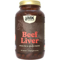 MK Supplements Grass Fed Beef Liver front view bottle