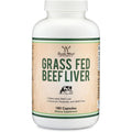 Double Wood Supplements Grass Fed Beef Liver front view bottle packaging