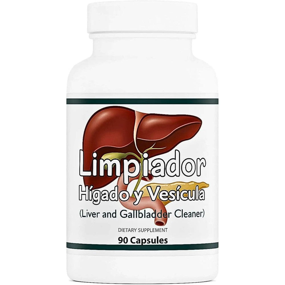 Manteniendo Tu Salud liver support bottle front view authentic herbal supplement