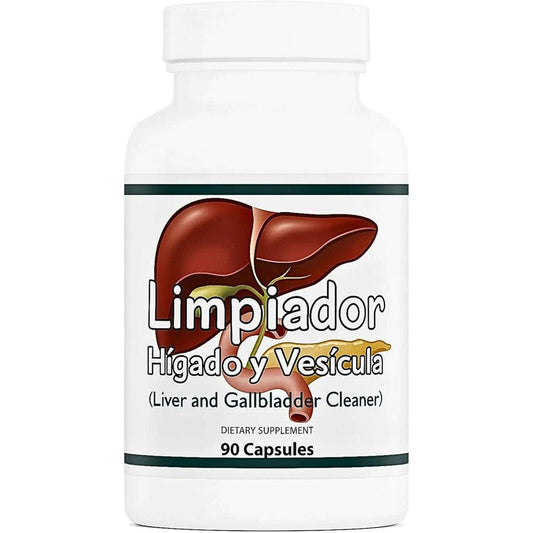 Manteniendo Tu Salud liver support bottle front view authentic herbal supplement