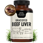 Natnect Lonvera Grass Fed Beef Liver Capsules front view