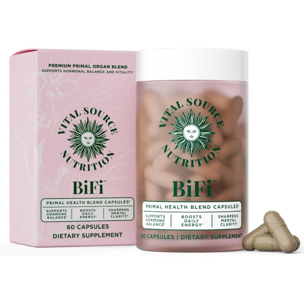 Vital Source Nutrition BiFi Primal Organ Blend 60 Capsules front view
