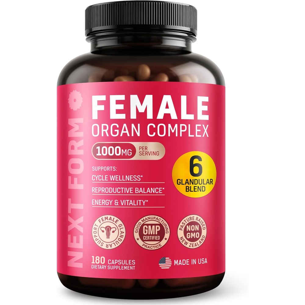 Next Form Beef Organ Supplement for Women front view
