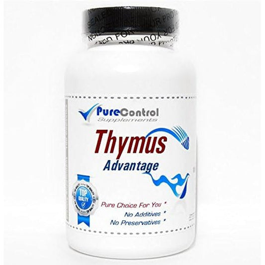 PureControl Supplements Thymus Advantage ninety capsules bottle front view for premium immune support