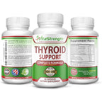 VitaStrength thyroid support supplement bottle front view