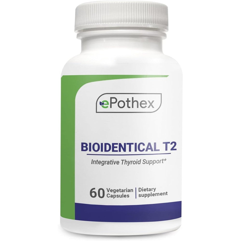 EPOTHEX Bioidentical T2 Integrative Thyroid Health Support front view bottle