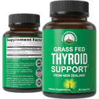 Peak Performance raw desiccated thyroid supplement bottle front view authentic health product