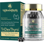 Meliorantheris TriDexThyro Raw Desiccated Thyroid Complex front view bottle