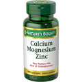 Nature's Bounty Calcium Magnesium Zinc front view bottle