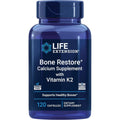 Life Extension Bone Restore With Vitamin K2 front view bottle packaging