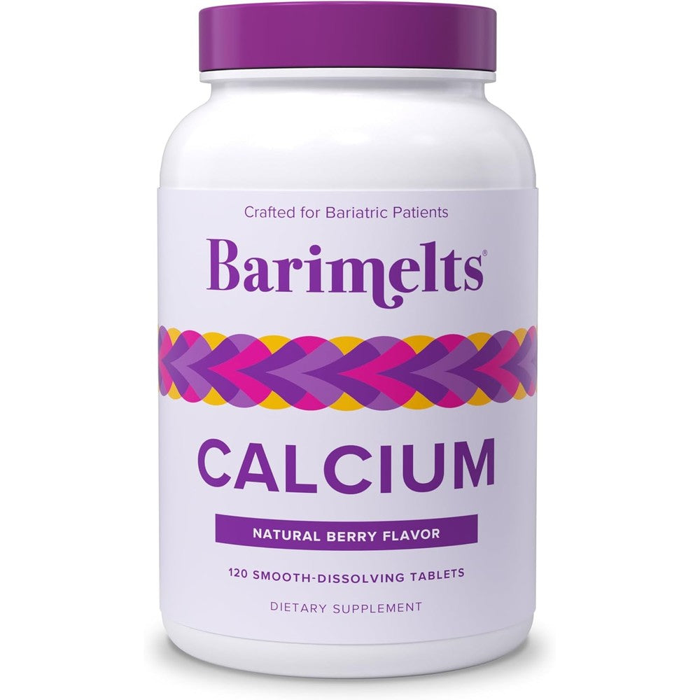 BariMelts Calcium Citrate Magnesium Vitamin D3 bottle front view