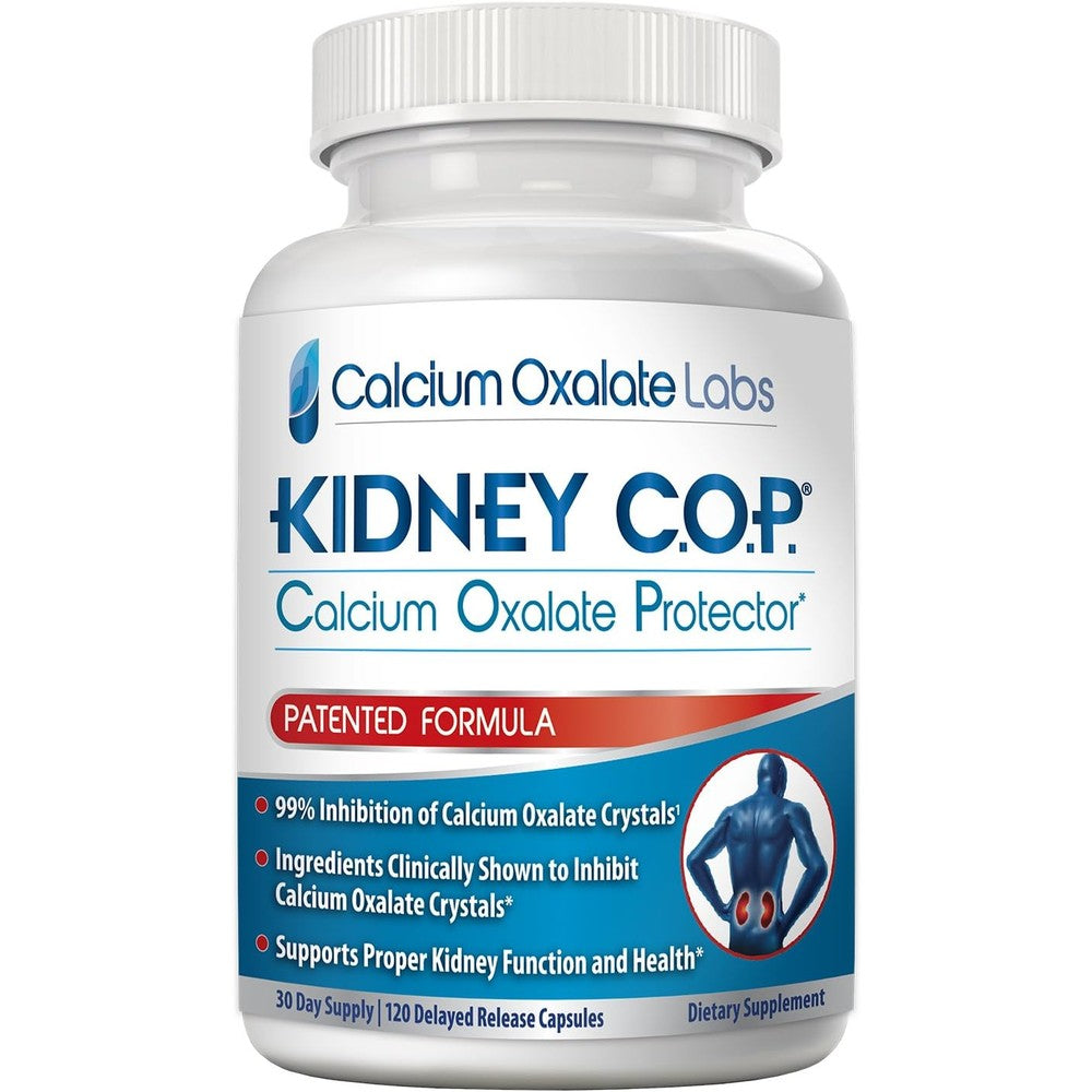 Kidney C.O.P. Calcium Oxalate Protector 120 Capsules bottle front view