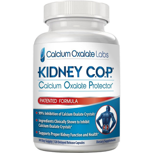 Kidney C.O.P. Calcium Oxalate Protector 120 Capsules bottle front view