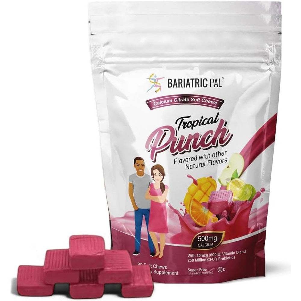 BariatricPal Sugar-Free Calcium Citrate Tropical Punch front view