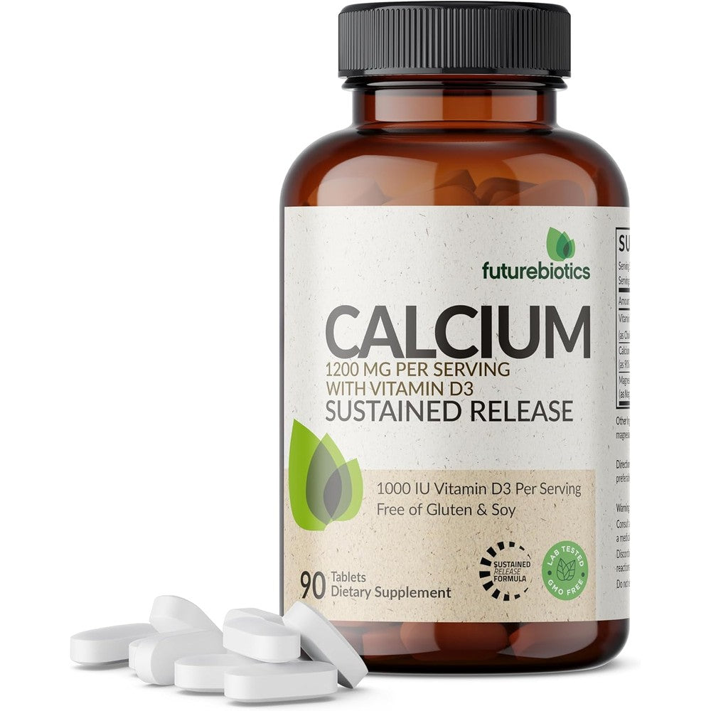 Futurebiotics Calcium 1200 milligrams bottle front view