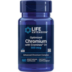 Life Extension Optimized Chromium 500 mcg bottle front view supplement