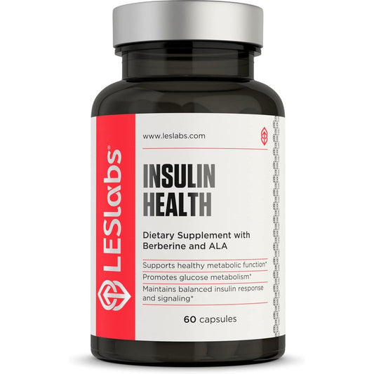 LES Labs Insulin Health supplement bottle front view for metabolic support