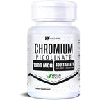 Healthfare chromium picolinate supplement front view bottle