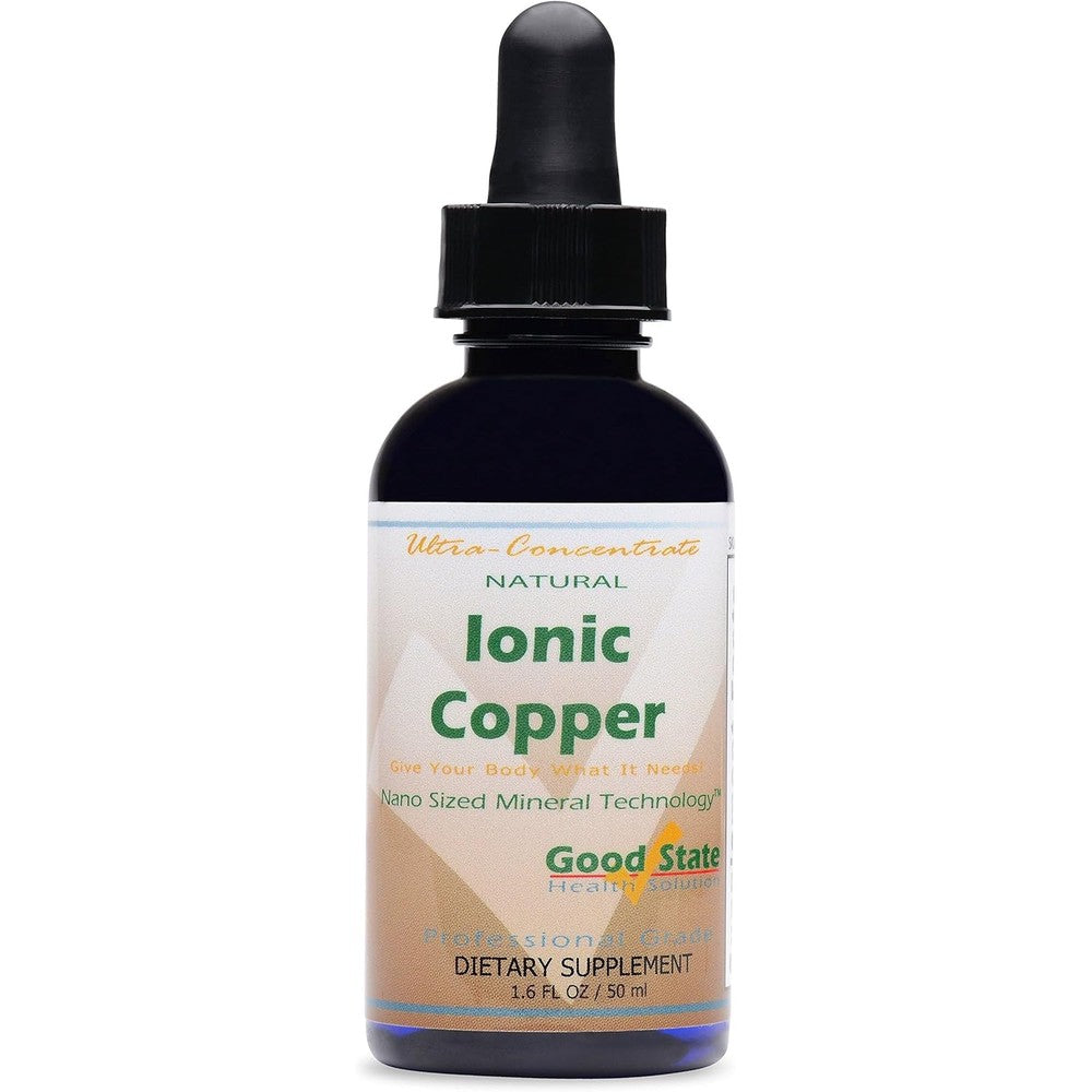 Good State Ultra Concentrated Liquid Copper Drops front view of 1.6 fluid ounce bottle