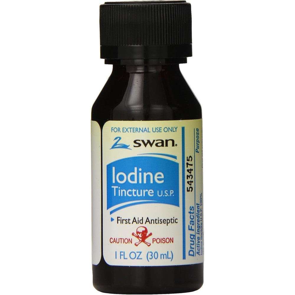 Kadielona Lugol Iodine Tincture front view showing two bottles