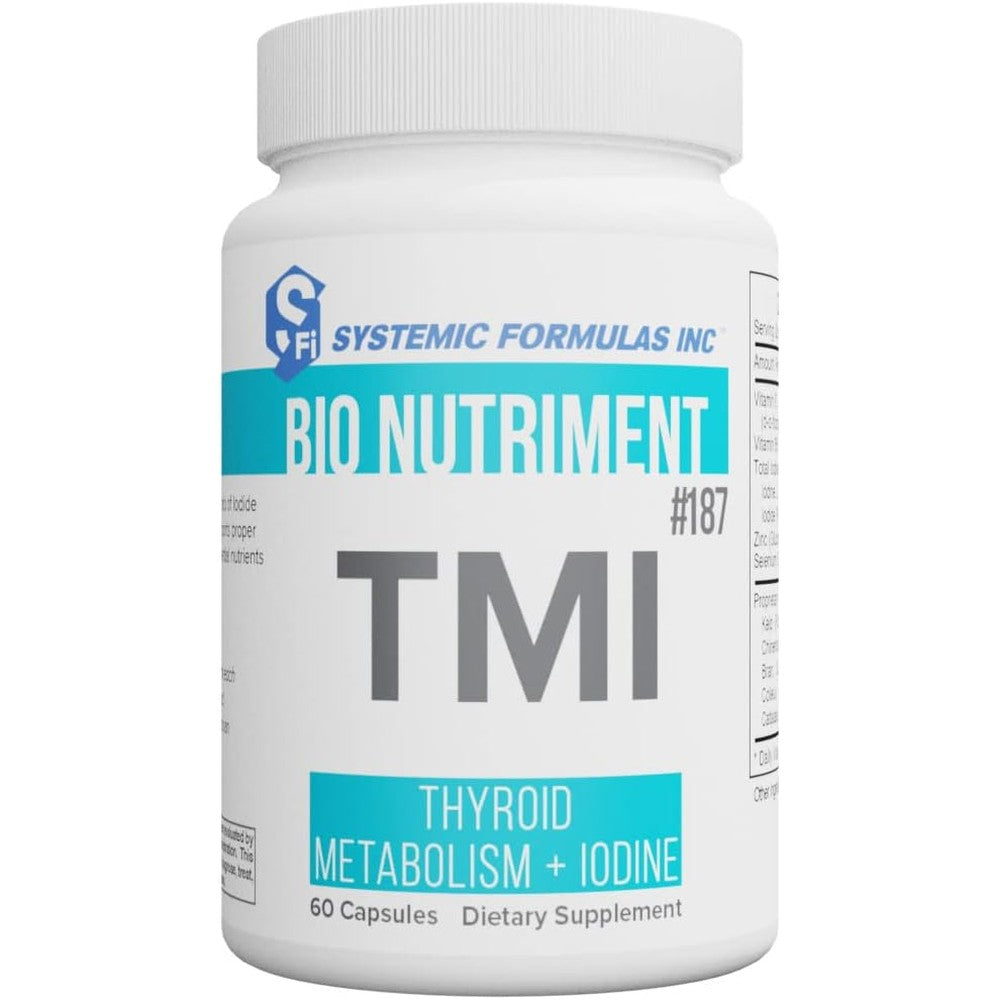 Bio Nutrient Systemic Formulas Bio Nutriment TMI front view bottle on white background