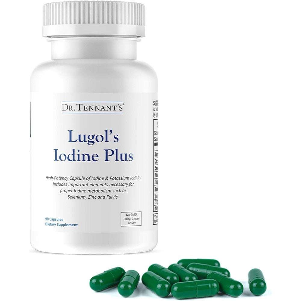 Clear Formulas Dr. Tennant's Iodine Supplement Plus front view