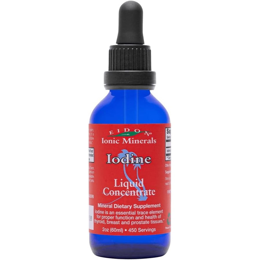 Eidon Ionic Minerals liquid iodine drops front view