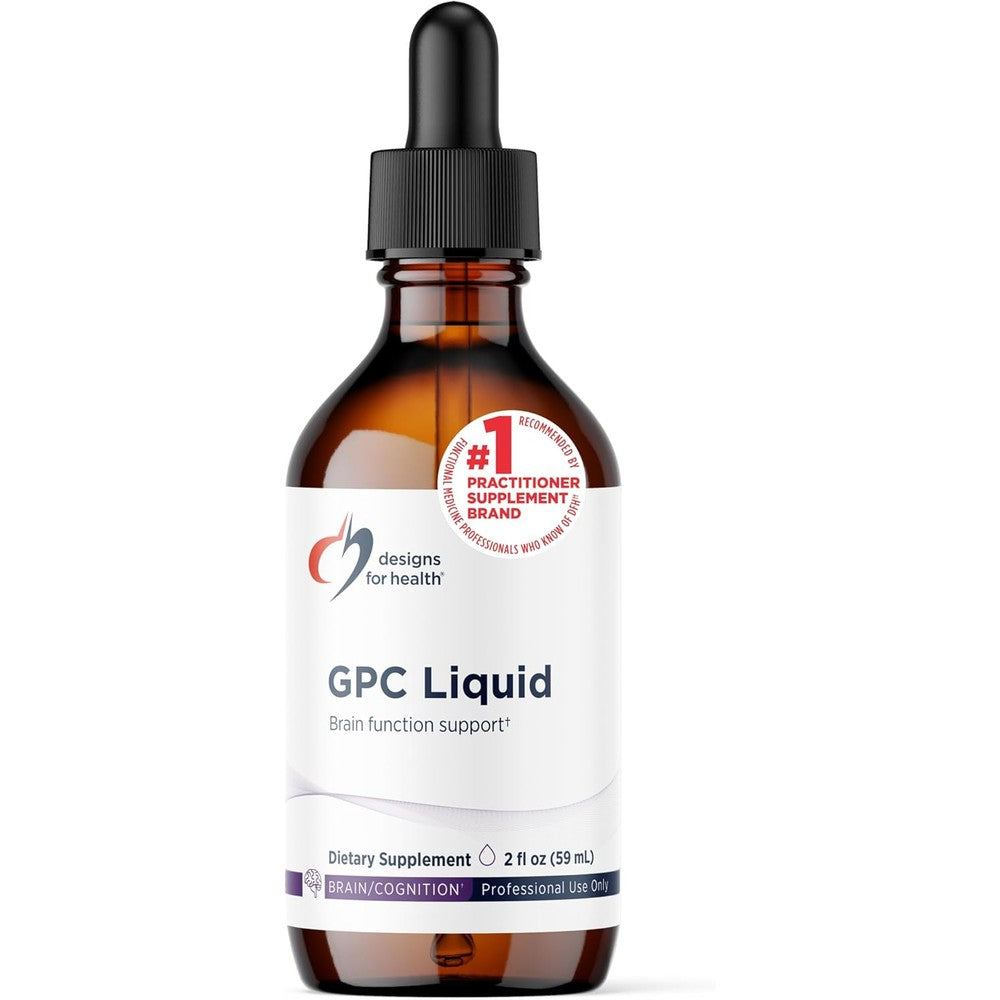 Designs for Health GPC Liquid 600mg bottle front view
