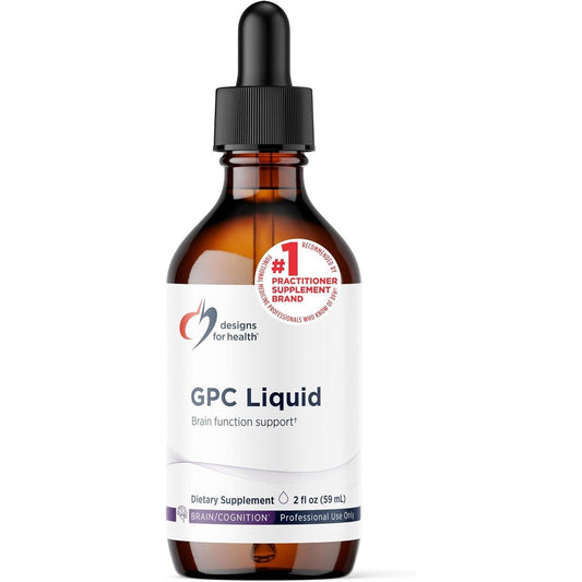Designs for Health GPC Liquid 600mg bottle front view