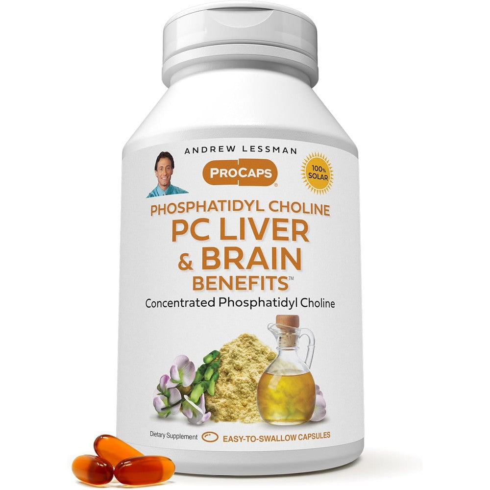 Andrew Lessman Phosphatidyl Choline 360 Softgels front view bottle