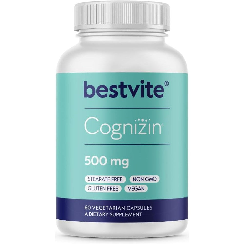 Bestvite Cognizin Citicoline 500mg bottle front view